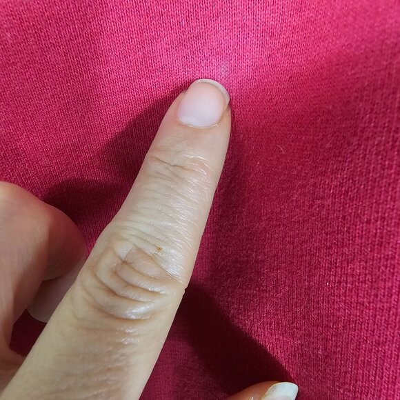 Vintage Chaps Ralph Lauren Red Preppy Sweatshirt L Collegiate 90s Y2K Deadstock - Picture 6 of 9